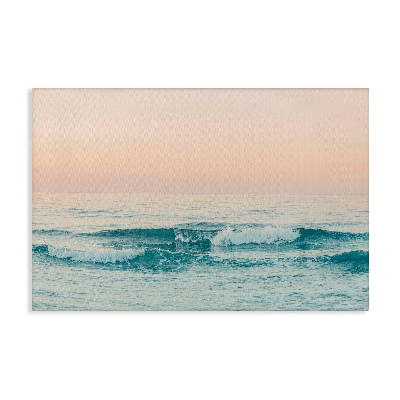 Stupell Industries Greece Ocean Waves Canvas Wall Art Design by Sisi and Seb